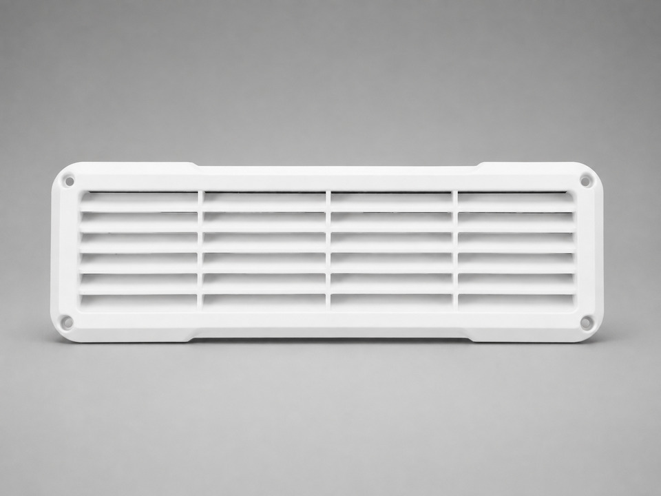 Buzdolabı Havalandırma Menfezi 30x10 Cm Dikdörtgen Beyaz